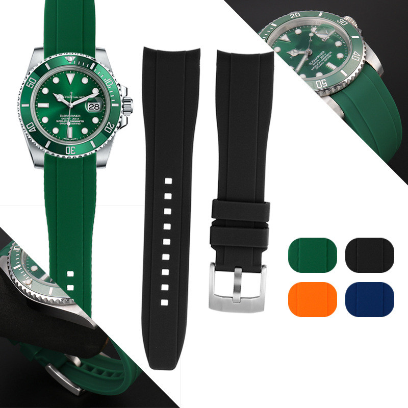 Tide Watch Surf - Kavisli arayüzü kauçuk kayış için 20mm