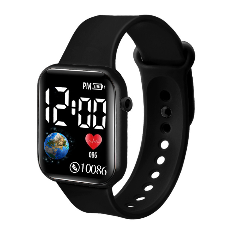 Smartwatch Watches For Girls - Yeni LED dijital saat çocuklar için