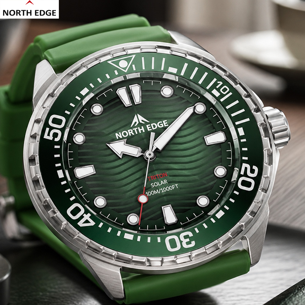 Altimeter Compass Watch - NORTH EDGE TRITON Erkek Askeri Spor