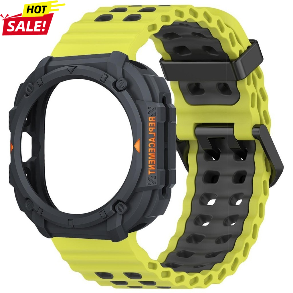 Silicone Sport Band - Yeni Zırh Kılıfı + Kayış Samsung