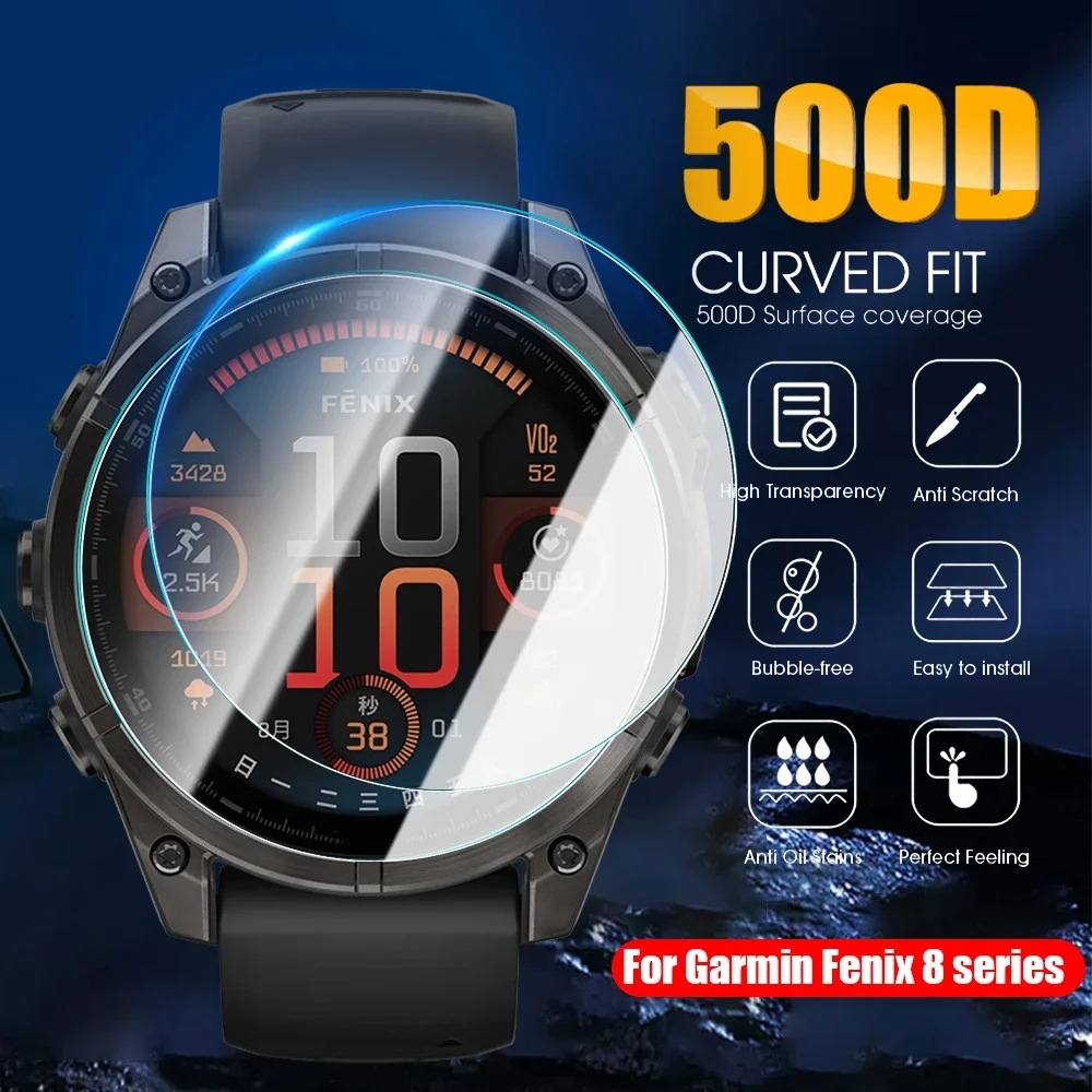 Solar Powered Watch - 1/5 adet 9H HD Temperli Cam