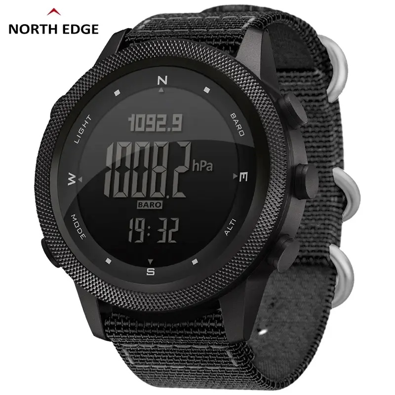 Altimeter Compass Watch - NORTH EDGE APACHE-46 Erkek Dijital Saat