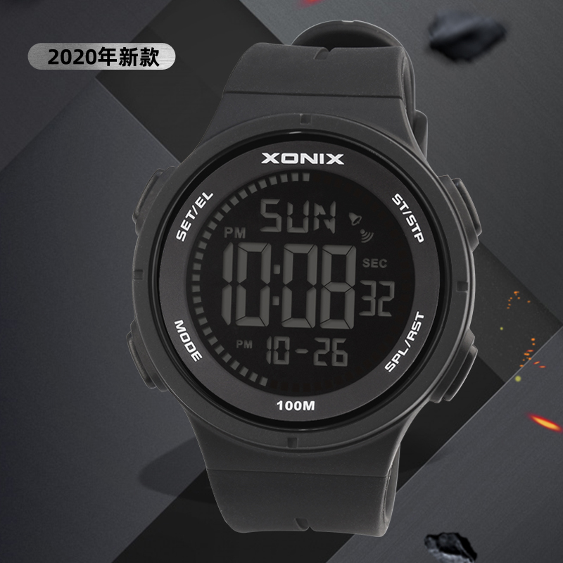Silicone Sport Band - XONIX 2025 Yeni Spor Saatler Geri