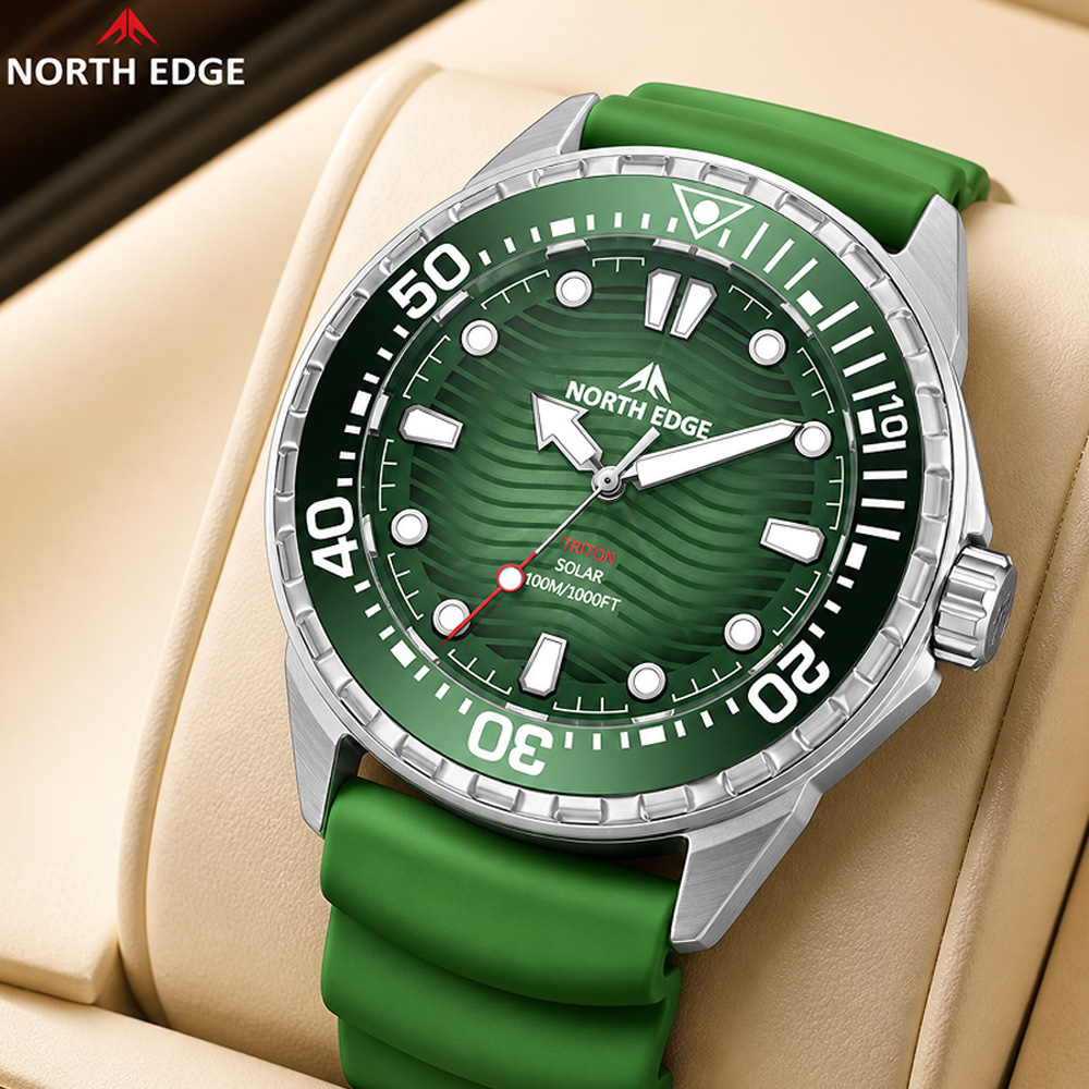 Altimeter Compass Watch - NORTH EDGE TRITON Solar Dalış Saati