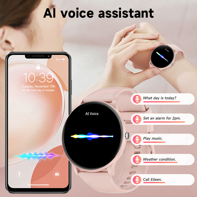 LIGE akıllı saat kadın erkek B - Watches Ladies Smartwatch incelemesi ve fiyatı