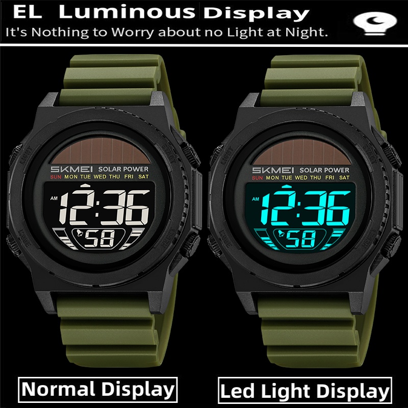 Skmei Güneş Enerjisi Dijital S - Solar Powered Watch incelemesi ve fiyatı