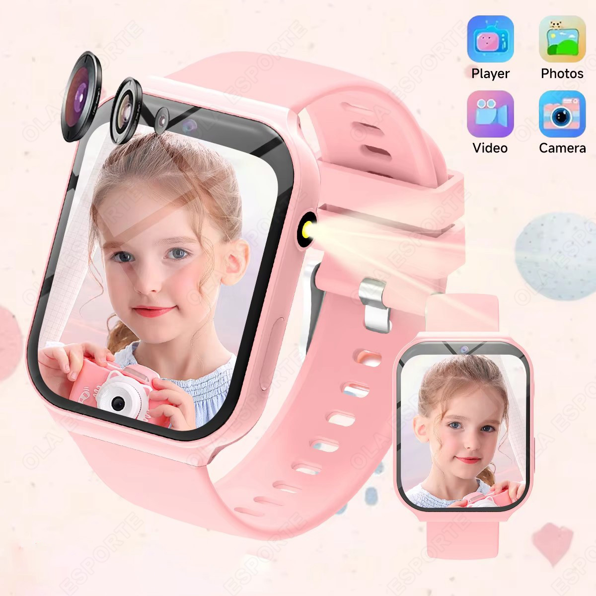 Çocuklar İçin Yeni Akıllı Saat - Smartwatch Watches Gift For Boys On Birthday incelemesi ve fiyatı