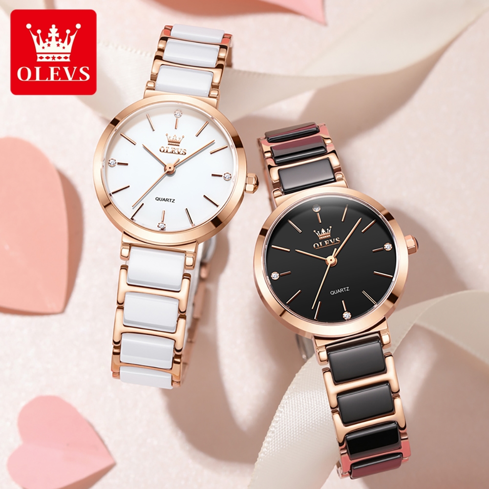 OLEVS Kadın Saati 5877 Lüks Za - Luxury Ceramic Watch incelemesi ve fiyatı