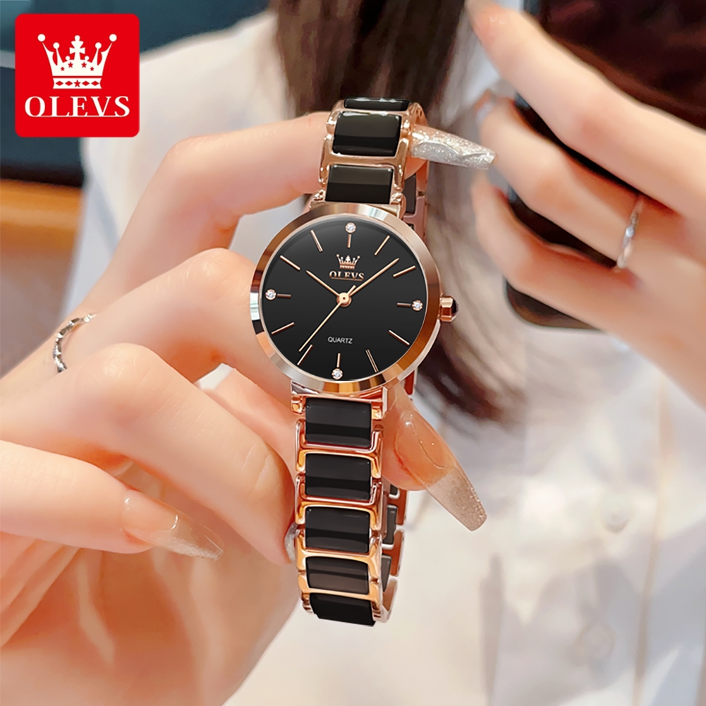 OLEVS Kadın Saati 5877 Lüks Za - Luxury Ceramic Watch incelemesi ve fiyatı