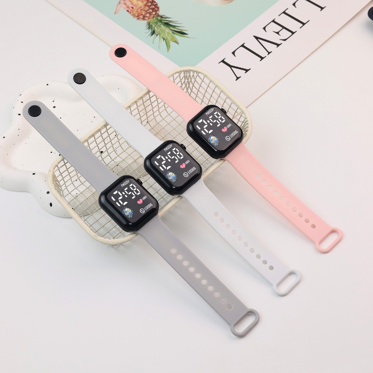 Yeni LED dijital saat çocuklar - Smartwatch Watches For Girls incelemesi ve fiyatı