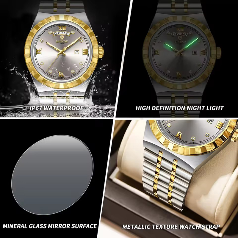 BINBOND erkek saati moda trend - Smartwatch Trending Watches For Men incelemesi ve fiyatı