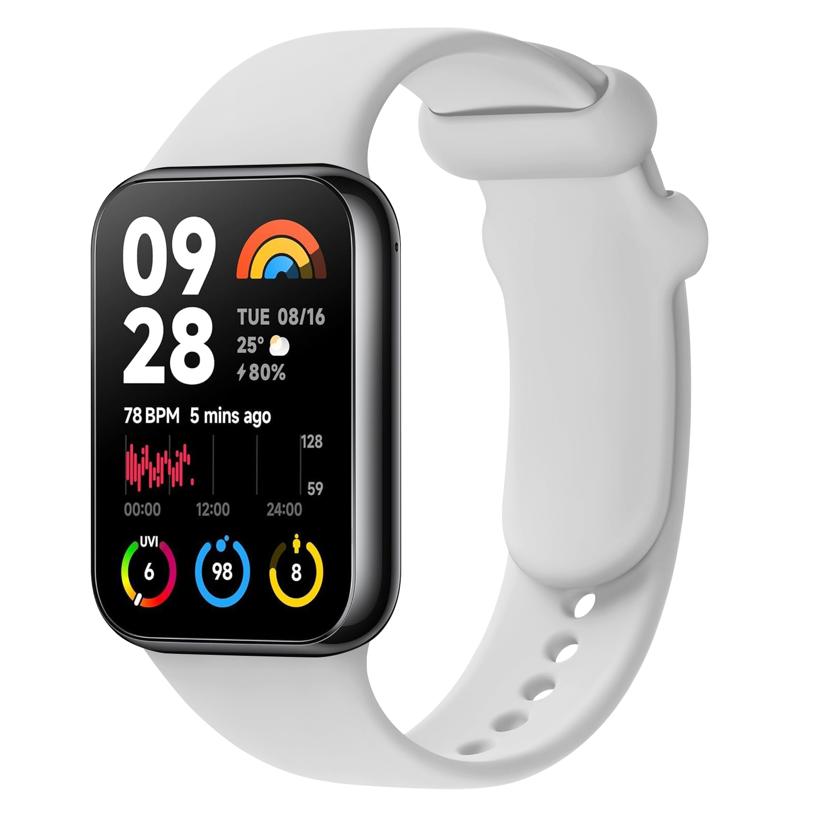 Silikon Kayış Xiaomi Mi Akıllı - Tag Watches Smartwatch incelemesi ve fiyatı