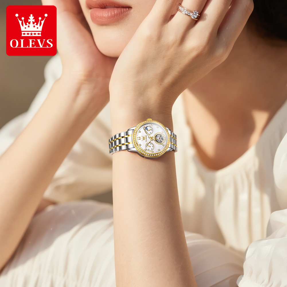 OLEVS Kadınlar İçin Otomatik S - Luxury Ceramic Watch incelemesi ve fiyatı