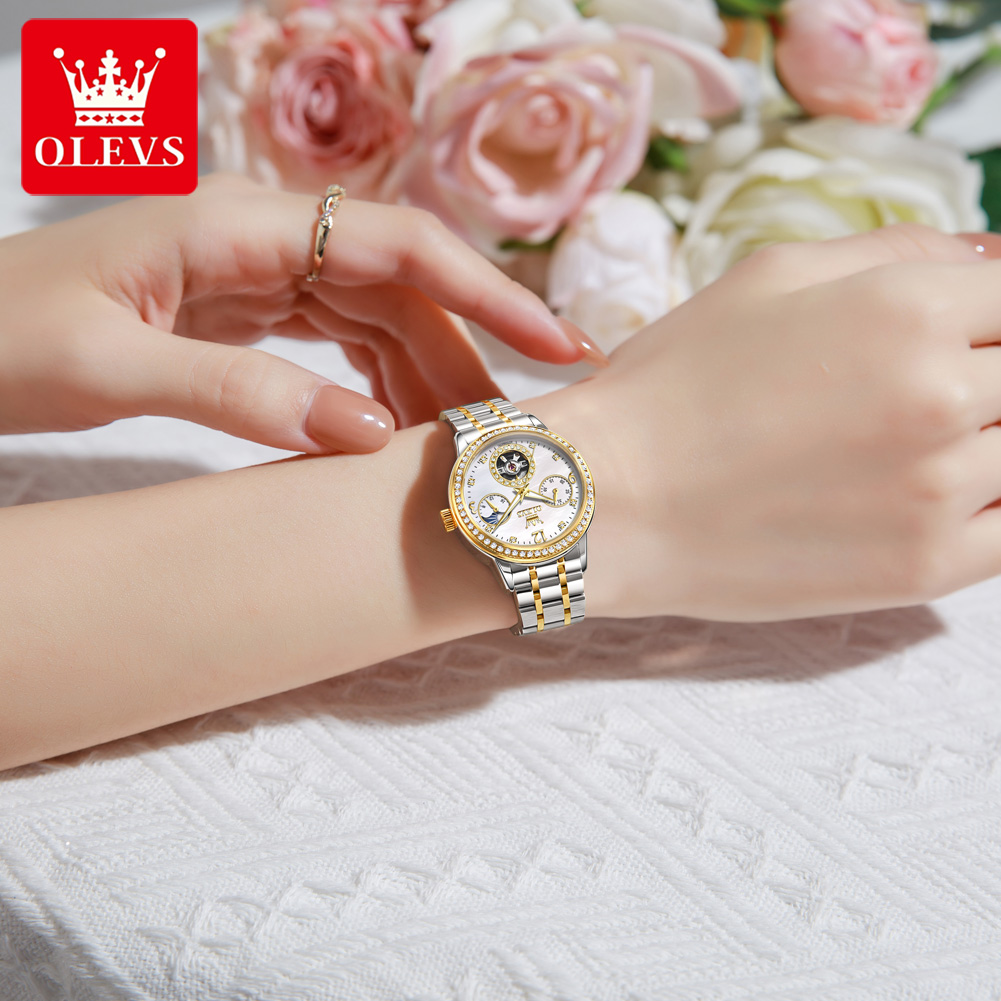 OLEVS Kadınlar İçin Otomatik S - Luxury Ceramic Watch incelemesi ve fiyatı