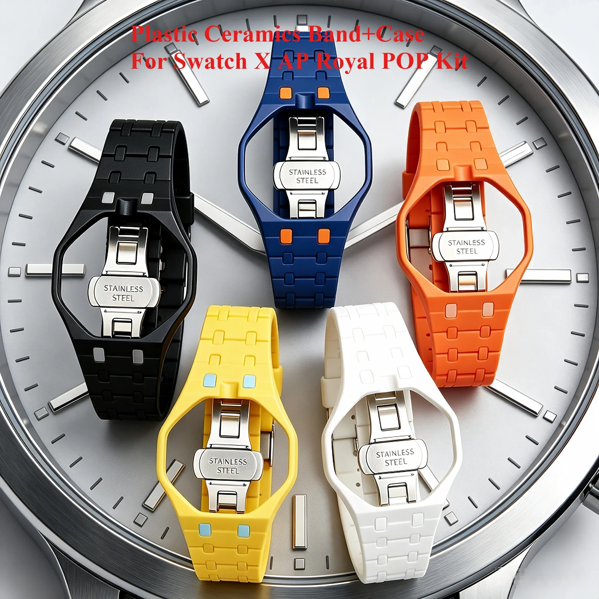 Swatch X AP Royal POP Plastik  - Luxury Ceramic Watch incelemesi ve fiyatı