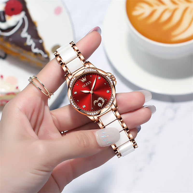 OLEVS Bayanlar Izle Kadın Lüks - Luxury Ceramic Watch incelemesi ve fiyatı