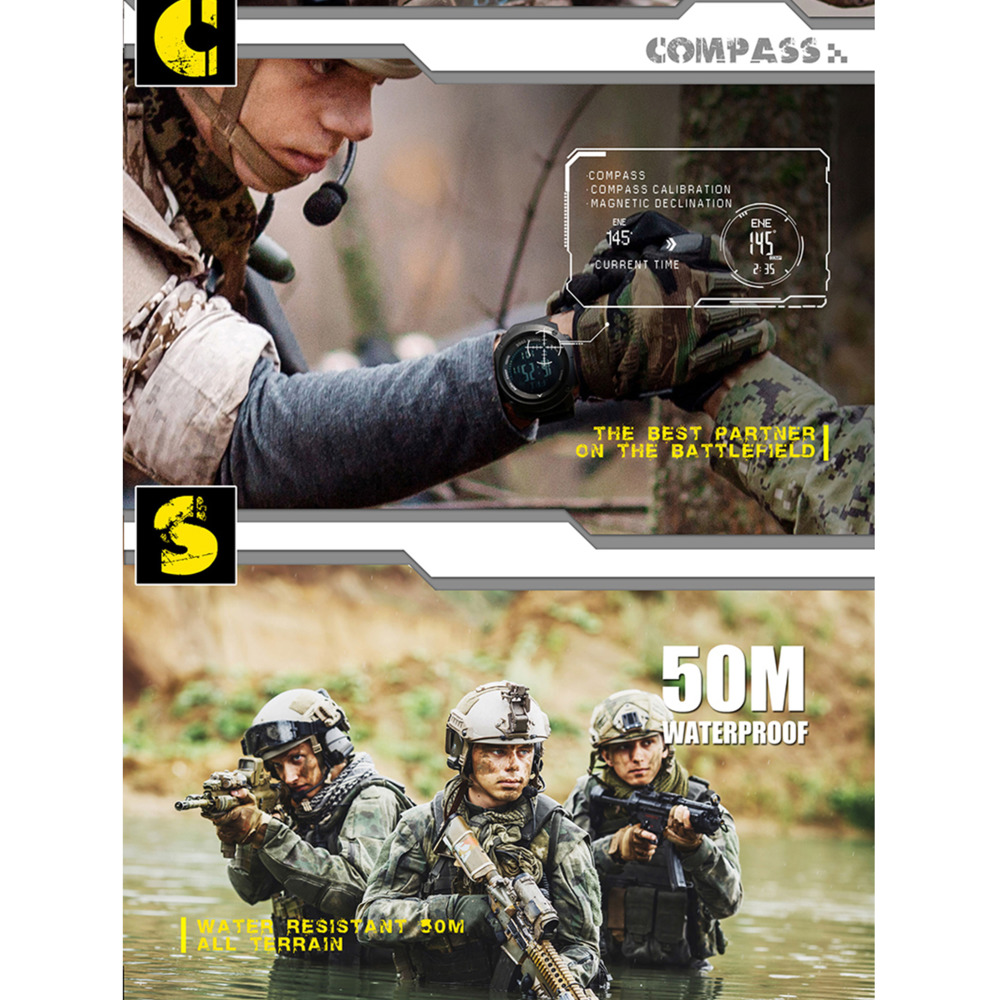 KUZEY KENAR Erkekler Için Saat - Altimeter Compass Watch incelemesi ve fiyatı