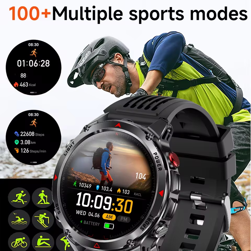 Askeri Açık Hava GPS Konumland - Altimeter Compass Watch incelemesi ve fiyatı
