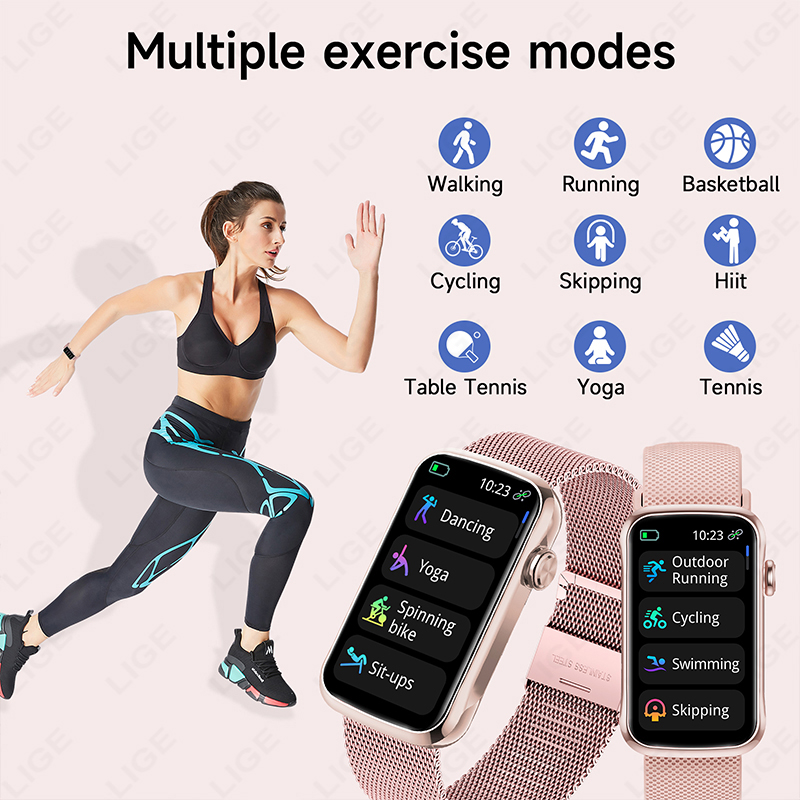 LIGE 1.47'' Akıllı Saat Kadın  - Watches Ladies Smartwatch incelemesi ve fiyatı