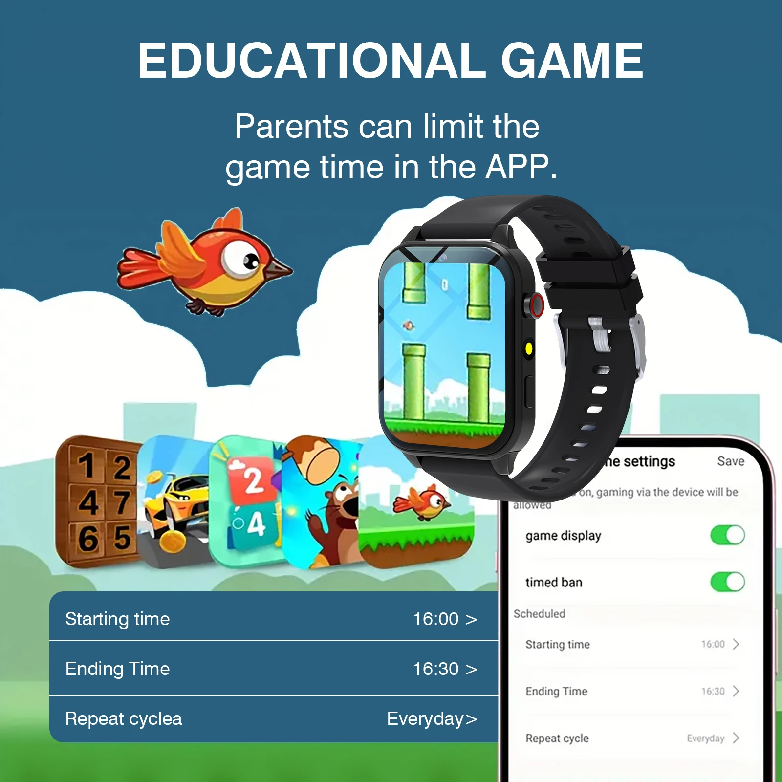 Çocuklar için akıllı saat 18 o - Smartwatch Watches For Girls incelemesi ve fiyatı