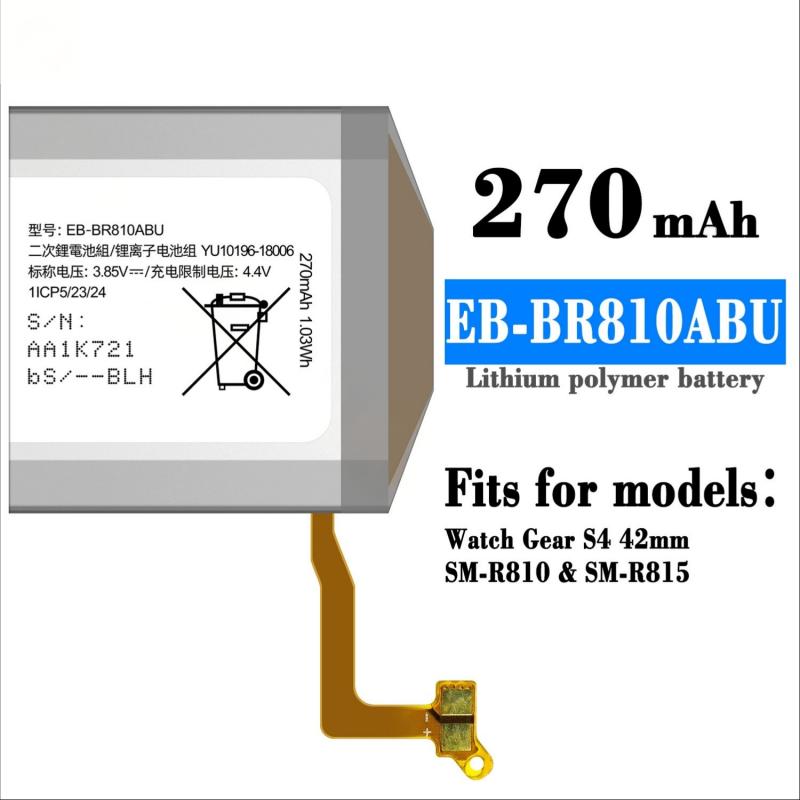 EB-BR810ABU 3.85V 270mAh Şarj  - Watch R815 incelemesi ve fiyatı