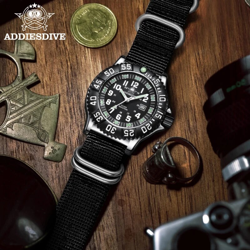 Addies dalış erkekler moda rah - Solar Powered Watch incelemesi ve fiyatı