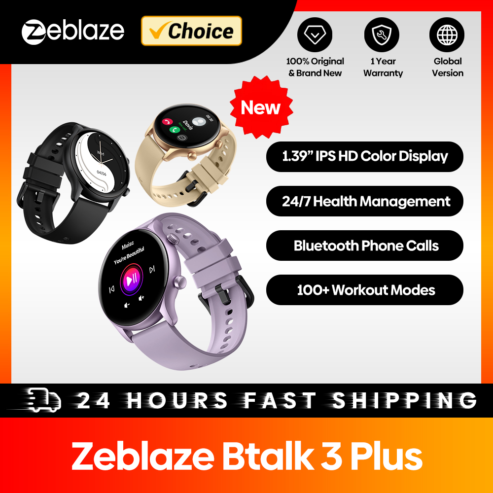 Yeni Zeblaze Btalk 3 Plus Sesl - Watches Ladies Smartwatch incelemesi ve fiyatı