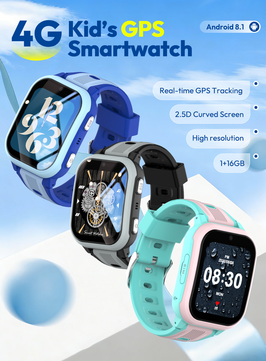 KT41 Akıllı Saat - 4G Telefonl - Smartwatch Watches Gift For Boys On Birthday incelemesi ve fiyatı