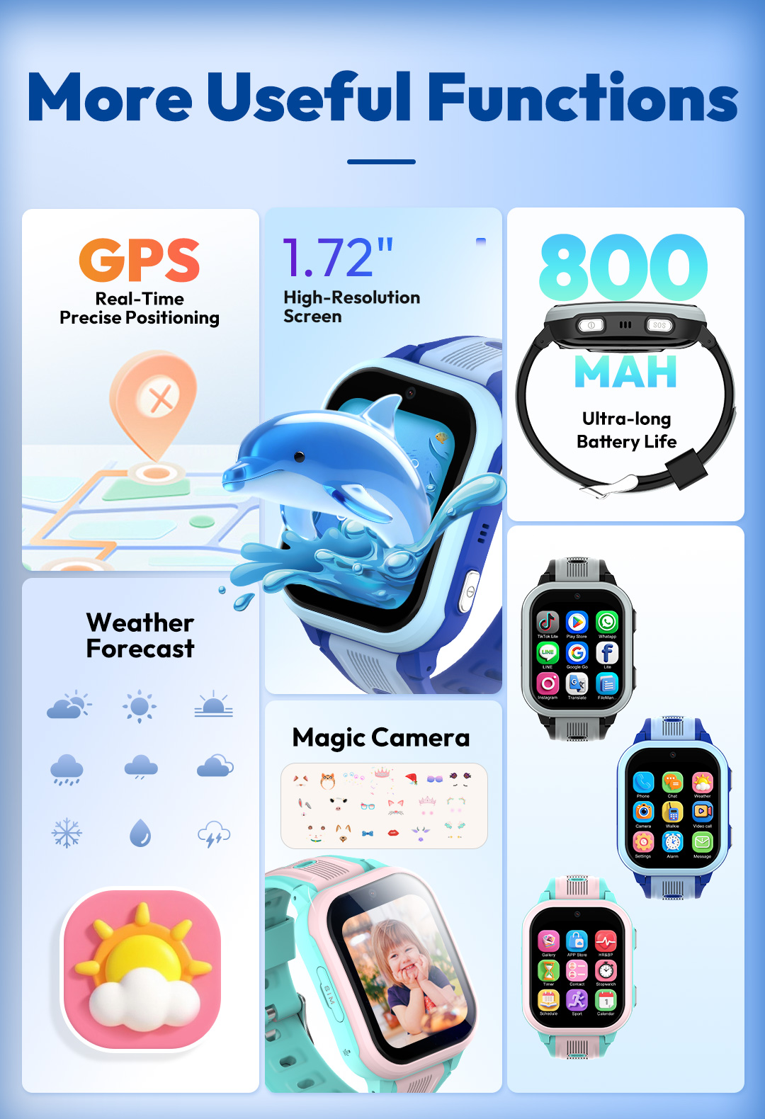 KT41 Akıllı Saat - 4G Telefonl - Smartwatch Watches Gift For Boys On Birthday incelemesi ve fiyatı