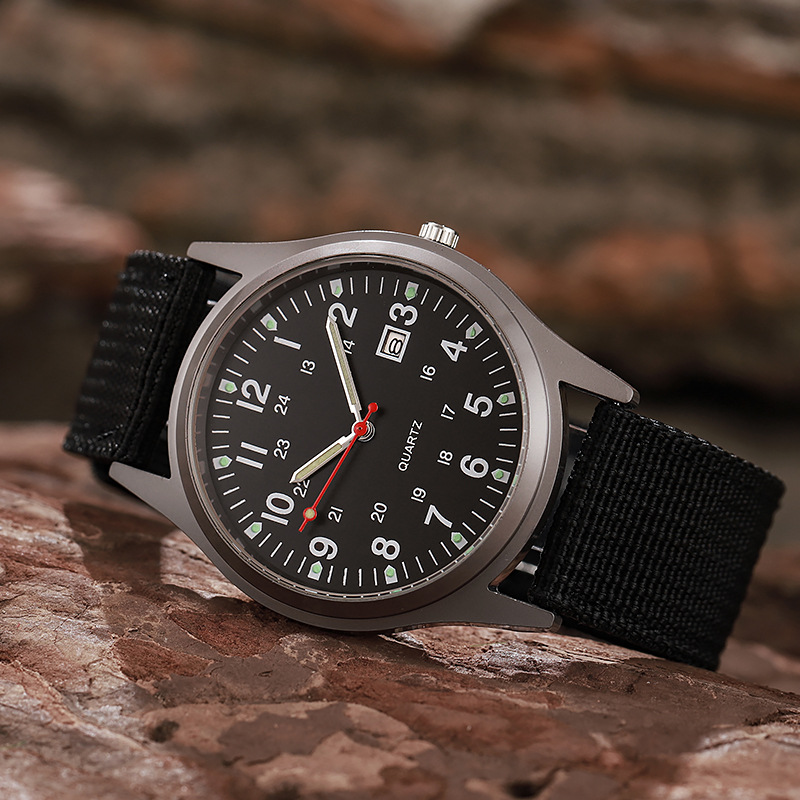 Yeni kanvas giyim erkek saati  - Solar Powered Watch incelemesi ve fiyatı