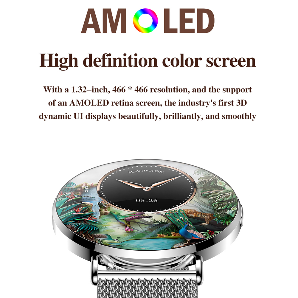 KM88 Kadın Akıllı Saat Moda 3D - Watches Ladies Smartwatch incelemesi ve fiyatı