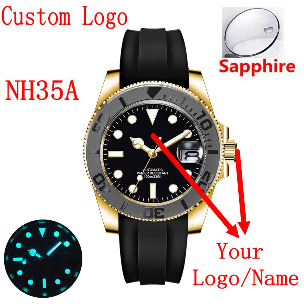 Özel logo 40mLuxury NH35/ Miyo - Luxury Ceramic Watch incelemesi ve fiyatı