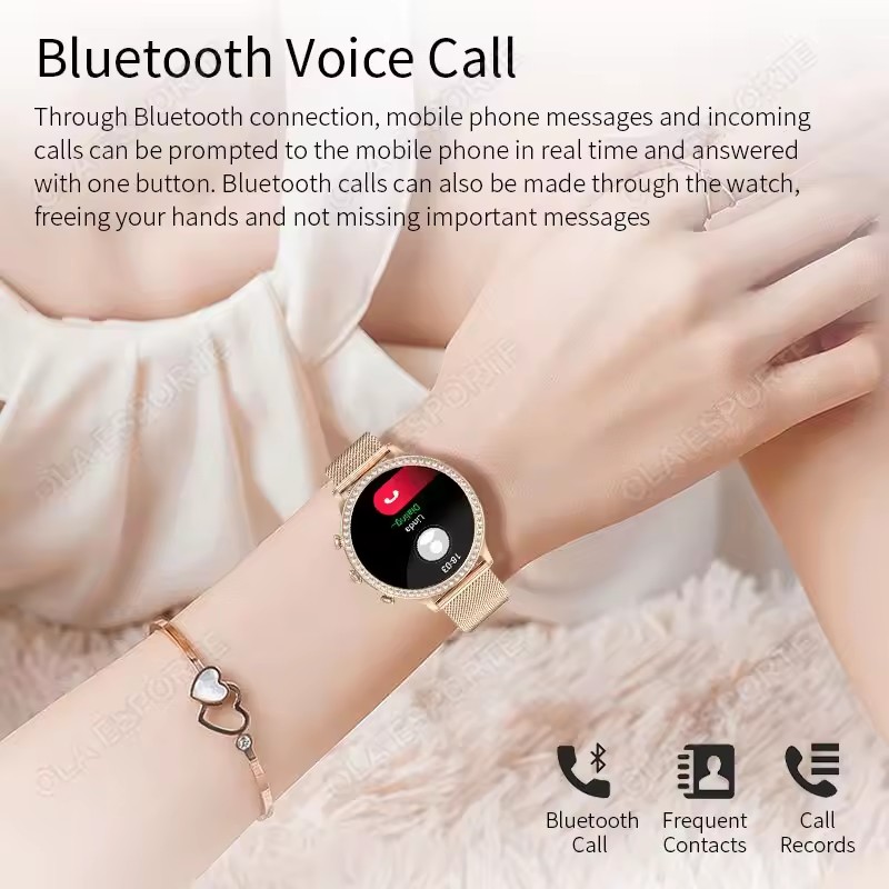 Şık Bayan Akıllı Saati Bluetoo - Watches Ladies Smartwatch incelemesi ve fiyatı