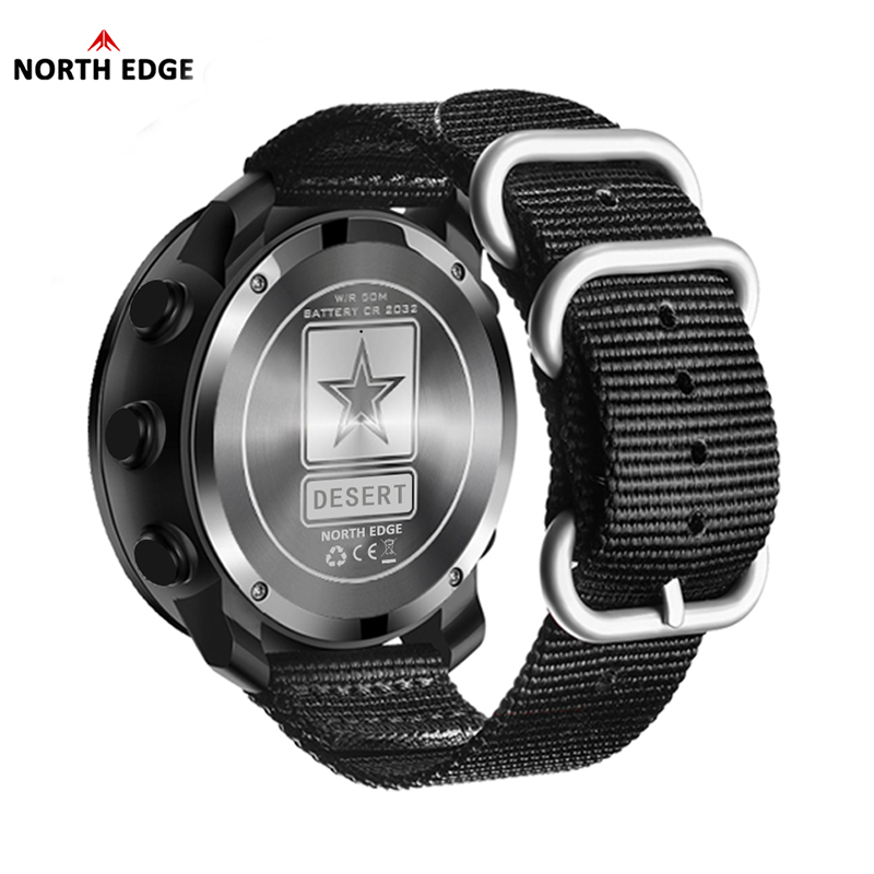 NORTH EDGE DESERT Erkek Dijita - Altimeter Compass Watch incelemesi ve fiyatı