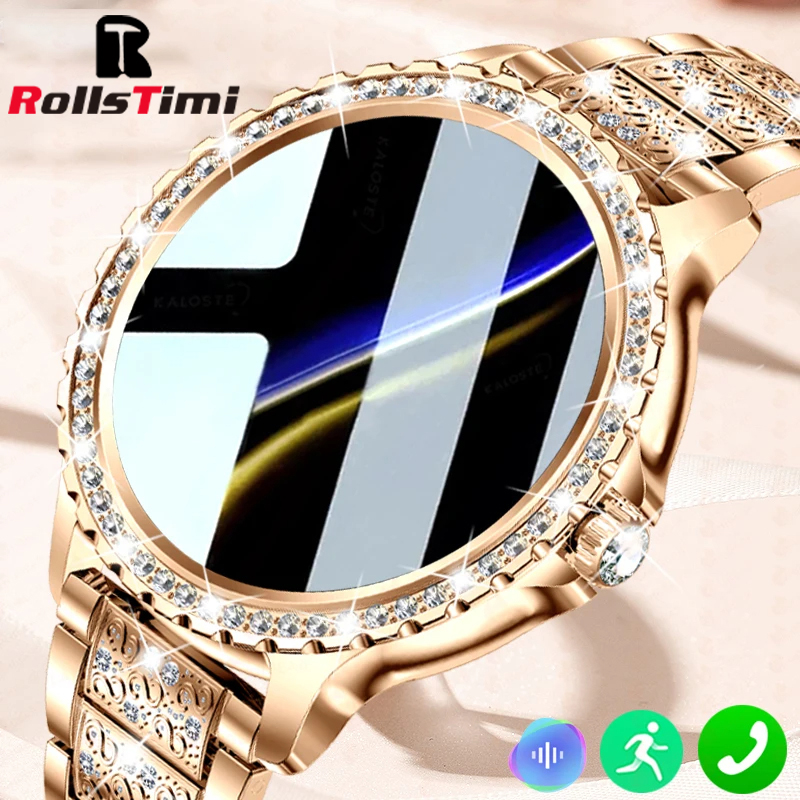 Moda Lüks Altın Kadın akıllı s - Watches Ladies Smartwatch incelemesi ve fiyatı
